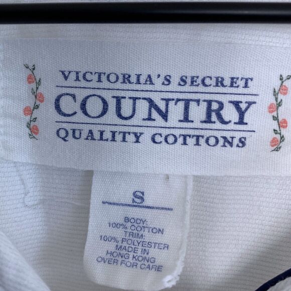 Victorias Secret Country Vintage 90s Oversized Kimono Robe White Womens Small - Picture 6 of 8